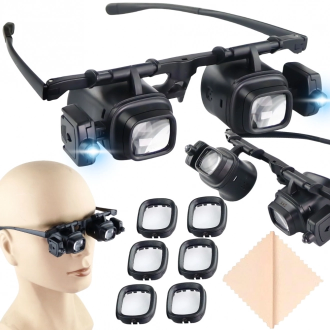 Lupy s LED osvětlením pro detailní práci
