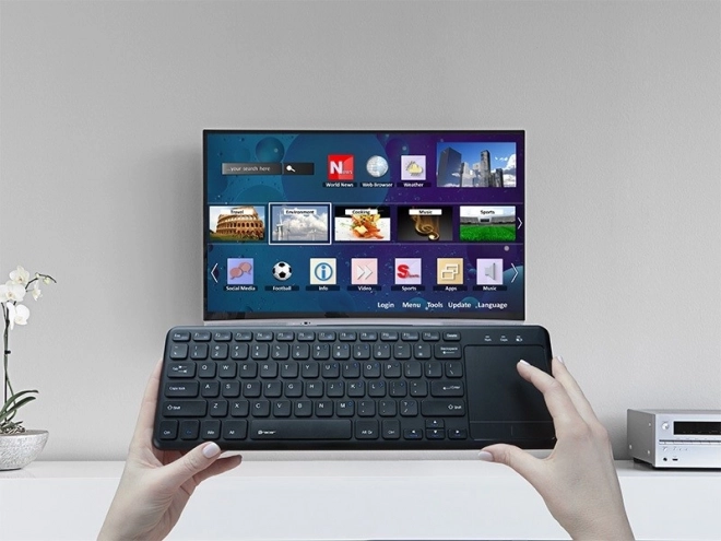 Klávesnice s touchpadem Smart RF 2,4 GHz