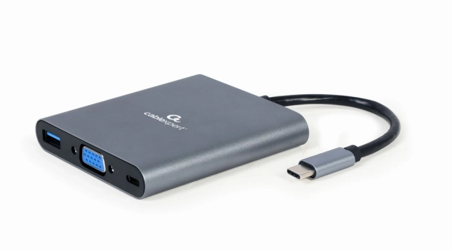 Adaptér USB-C Rozbočovač HDMI USB-C PD VGA USB 3.0 Zvuková karta