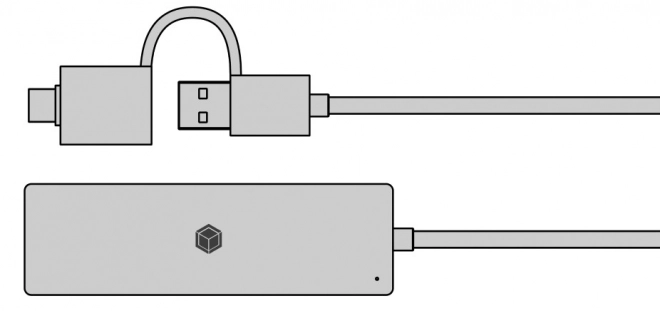 Rozbočovač s 4 porty USB Typ-A s konektorem Typ-C/A