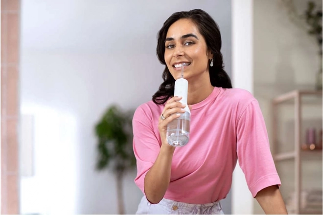 Irigátor Power Flosser 3000 bílý HX3826/31