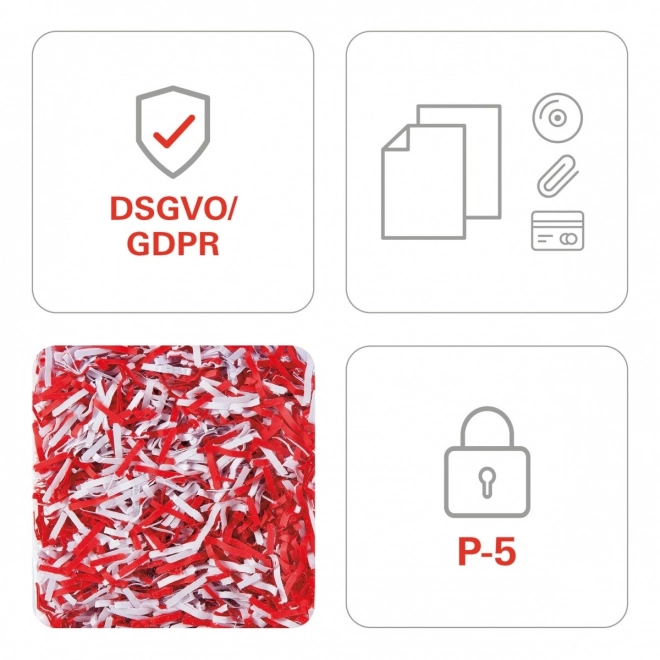 Skartovačka Shredstar X6pro cc2x15 P-5,skartovačka CD