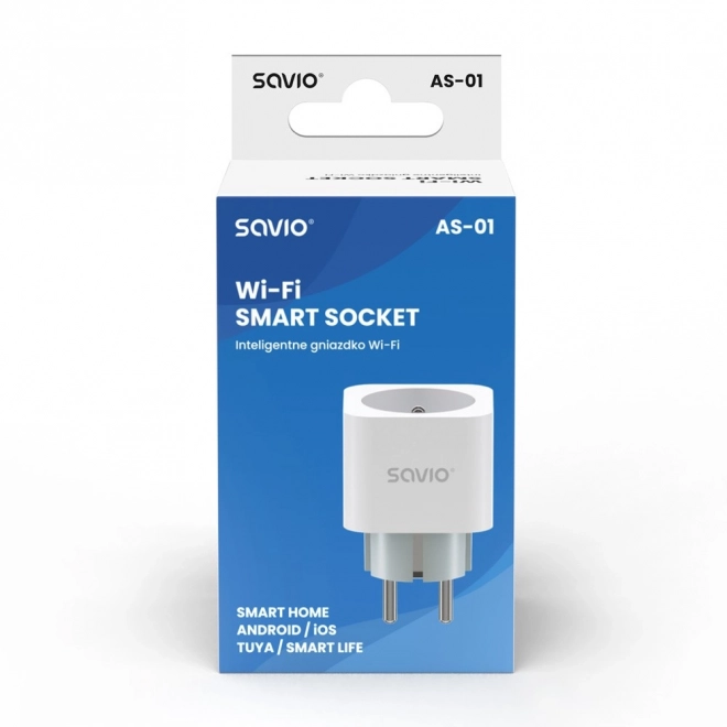 Inteligentní Wi-Fi zásuvka s měřením spotřeby, set 3 ks