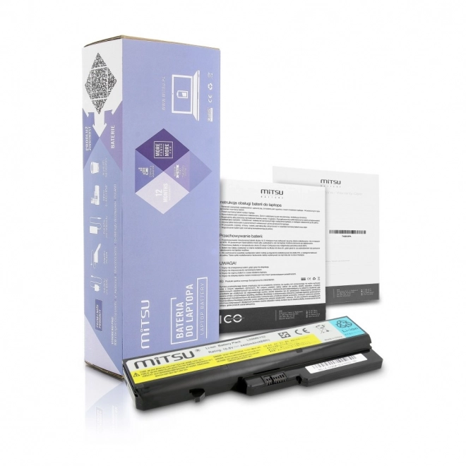 Baterie pro Lenovo IdeaPad G460, G560 4400 mAh (48 Wh) 10,8 - 11,1 V