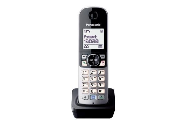 Sada přídavného bezdrátového telefonu Panasonic černá