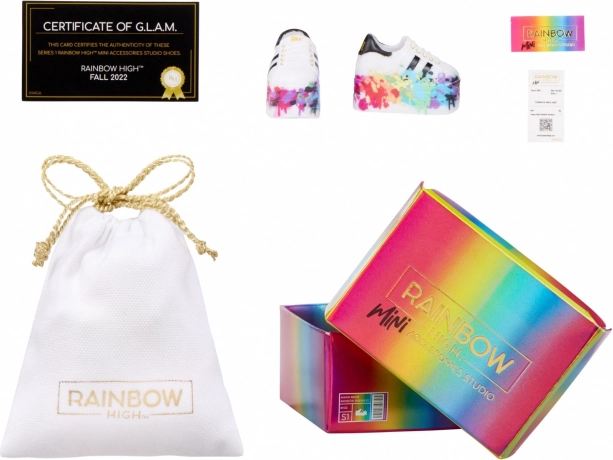 Rainbow High Kolekce Luxusních Bot Display 27 párů