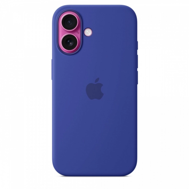 Silikonové pouzdro s MagSafe pro iPhone 16 - ultramarínové