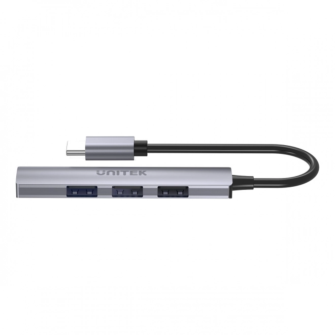USB-C HUB; 3x USB-A 2.0 1x USB-A 5 Gb/s Hliníkový