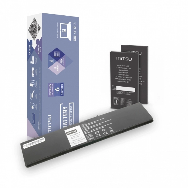 Baterie pro Dell E7440 3100mAh(34Wh) 11,1-10,8V