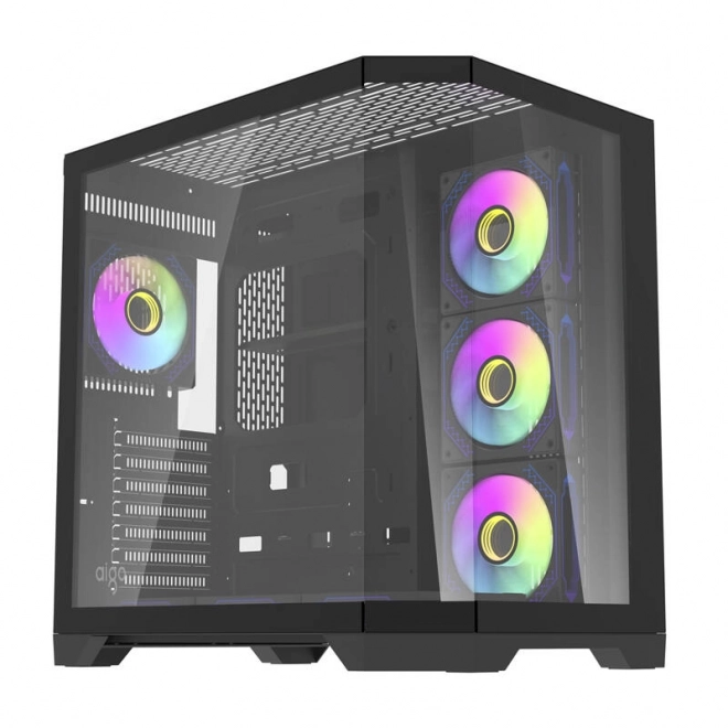 Počítačová skříň Darkflash s aRGB ventilátory