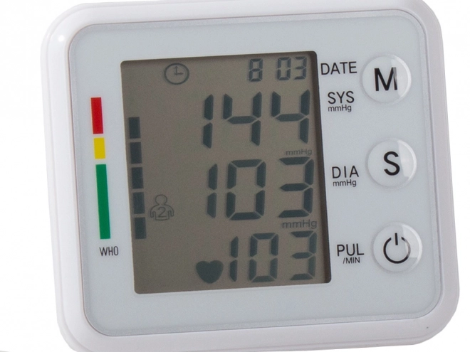 Elektronický LCD monitor krevního tlaku na zápěstí