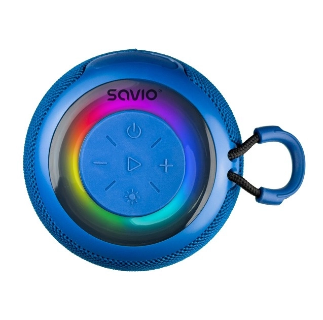 Bezdrátový reproduktor Bluetooth 5W, BS-042, modrý