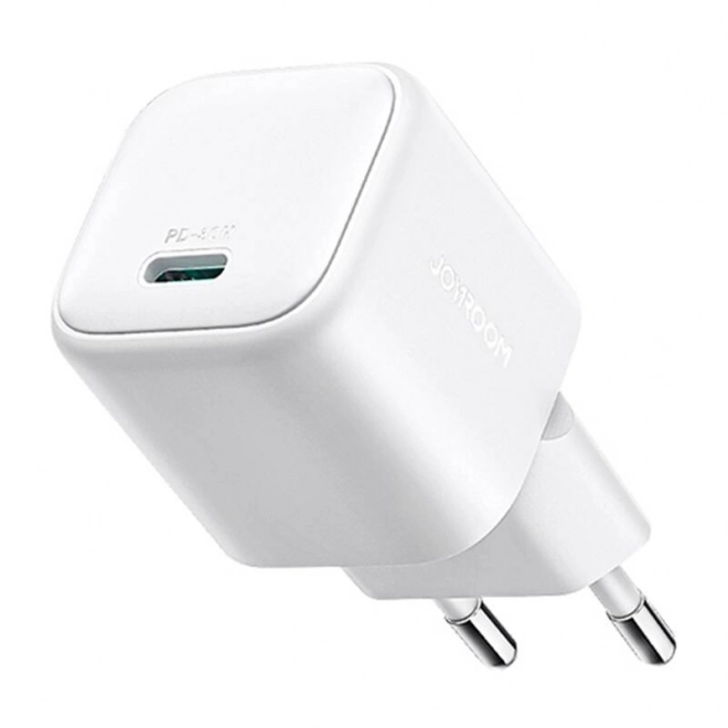 Joyroom miniaturní nabíječka 30W GaN bílá