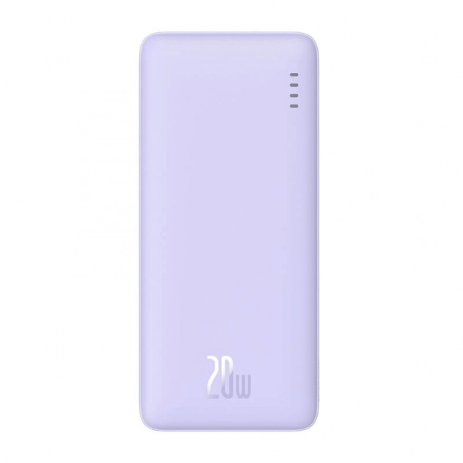 Baseus Airpow powerbanka 10000 mAh 20 W – fialová