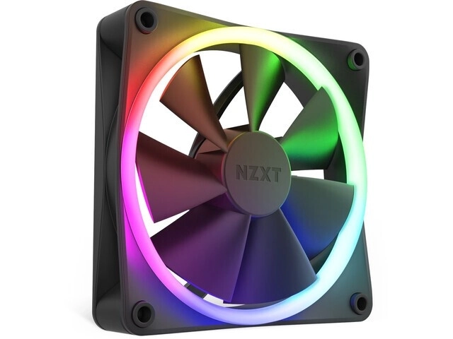 Ventilátor NZXT F120 RGB 120mm černý
