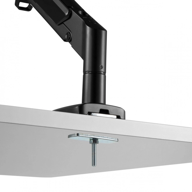 Ergonomické držák monitoru s plynovou pružinou černý