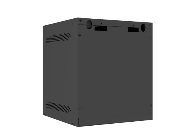Závěsná skříňka 10" 6U 280x310mm černá