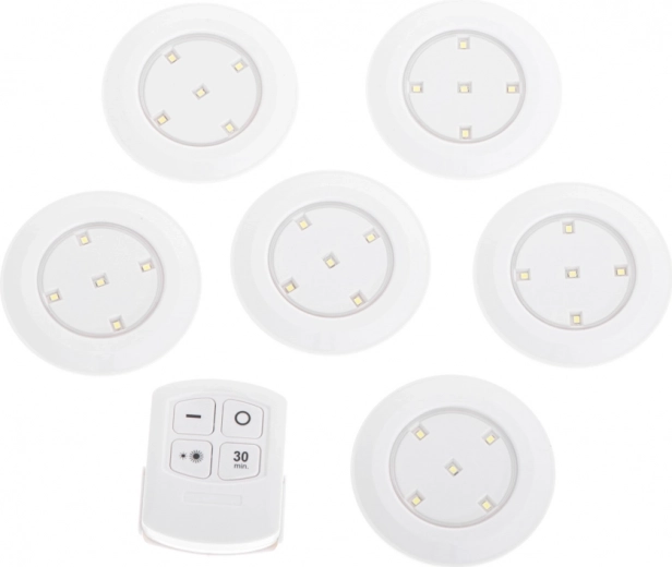 Kompletní sada 6 LED světel