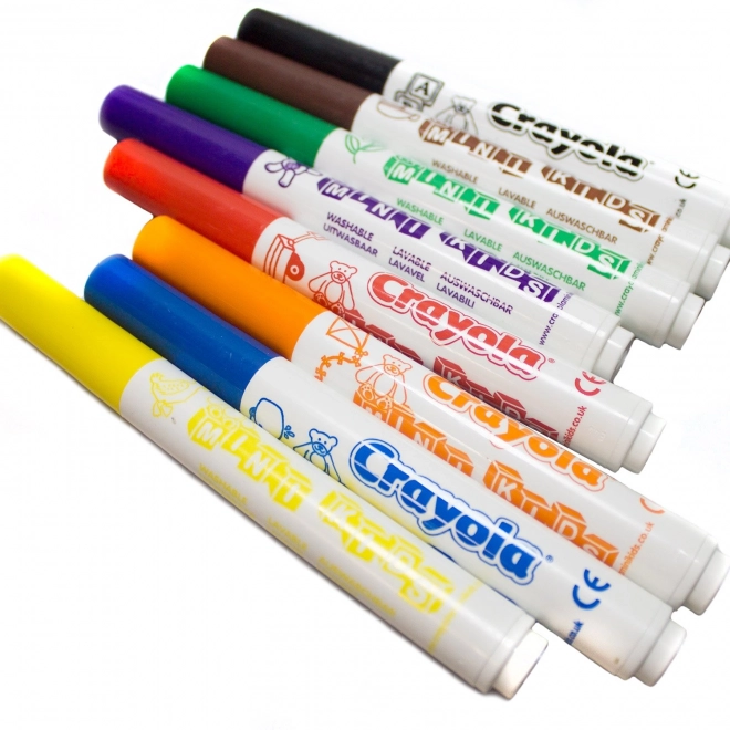 Smývatelné fixy Baby super-strong 8 kusů Crayola