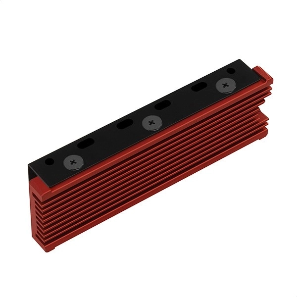 CLR-M2 Pasivní hliníkový chladič M.2 2280 SSD, silikonové tepelné podložky, výška 12 mm
