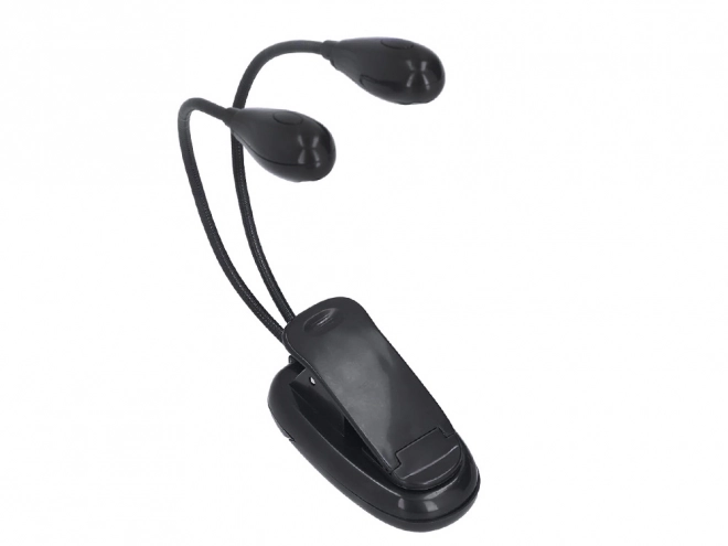Stolní lampa s dvojitým klipem