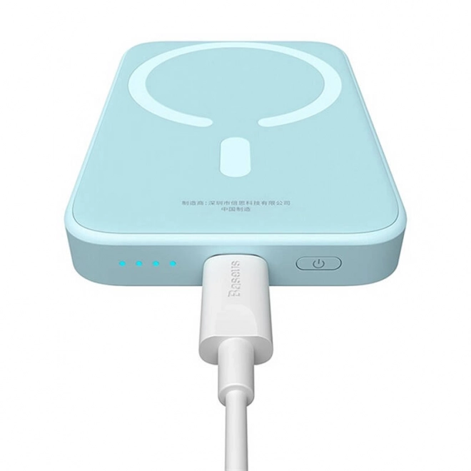 Mini powerbanka Baseus 6000 mAh modrá
