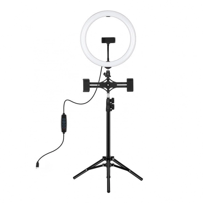 Ring light PULUZ s tripodem a držákem na telefon