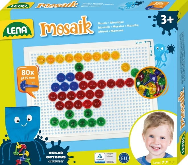 Lena kloboučková mozaika pro děti – Krystal