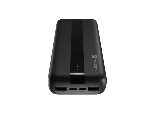 Powerbanka Trevi 20000mAh 2x USB-A + USB-C černá