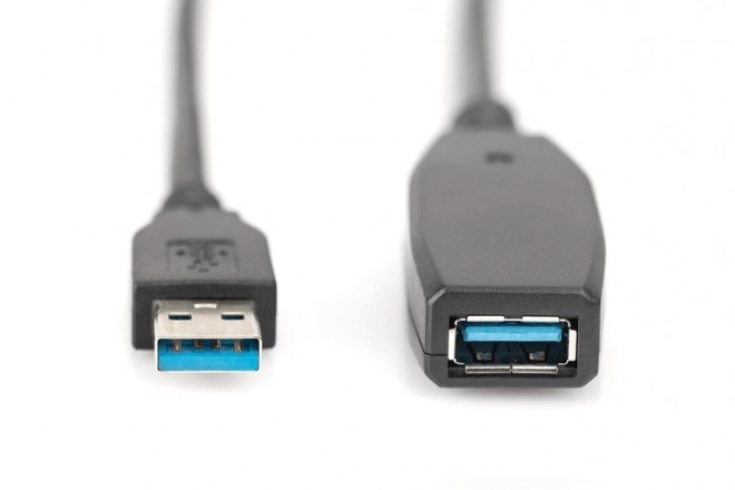 Prodlužovací kabel USB 3.0 SuperSpeed typ USB A/USB A M/Z Active černý 10 m
