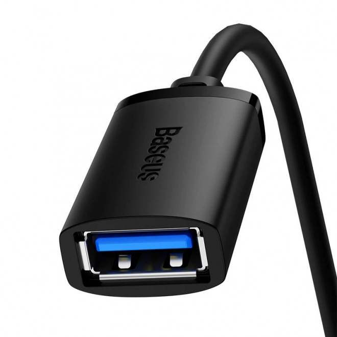 Prodlužovací kabel USB 3.0 Baseus samec-samice, řada AirJoy, 5 m (černý)
