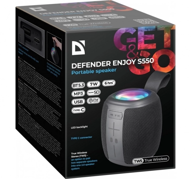 Bluetooth reproduktor ENJOY S550 černý