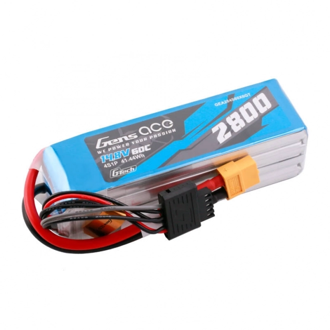 Gens ace G-Tech Soaring 2800mAh 14,8V 60C 4S1P LiPo XT60