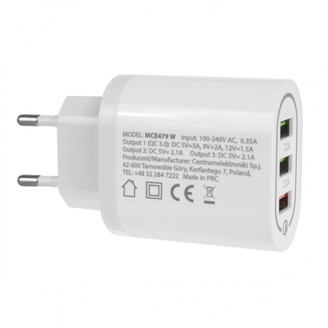 Tři USB porty