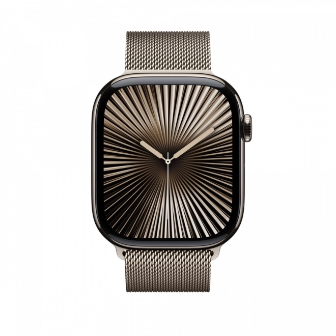 Mediolánská náramek v přírodní barvě pro pouzdro 46 mm - velikost M/L