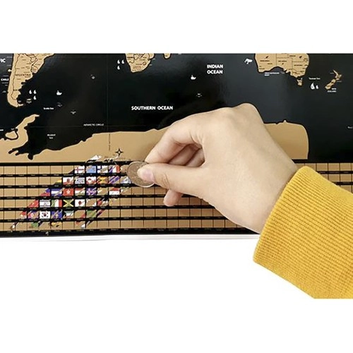 Interaktivní mapa stírání
