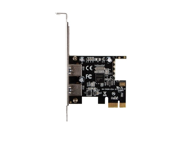 Karta PCI Express - USB 3.1 Gen.1 2 porty + nízkoprofilový zásuvný adaptér