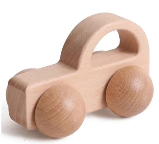 Dřevěná hračka náklaďák