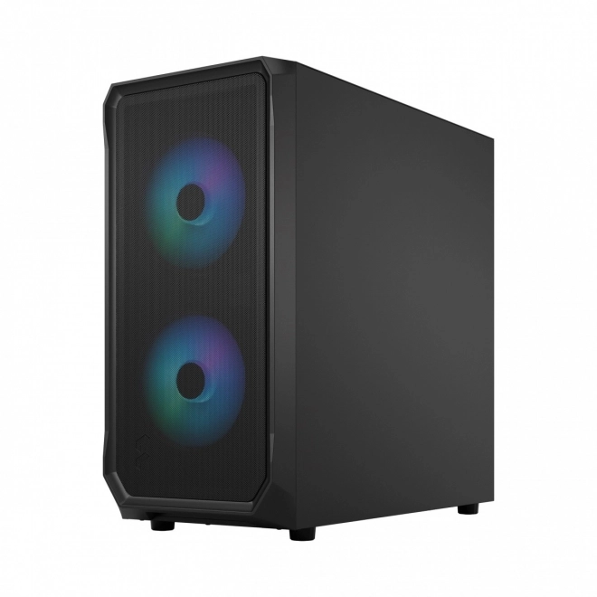 Case Focus 2 RGB Black TG Clear Tint