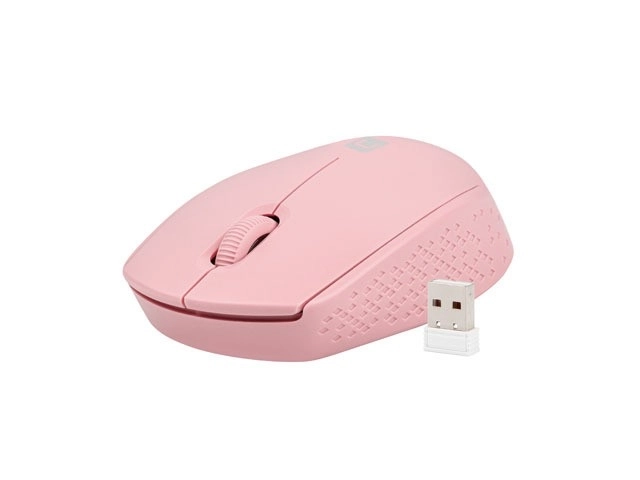 Bezdrátová myš Stork 1600 DPI Pink