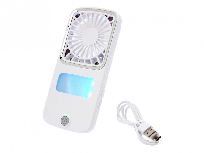 Mini ruční přenosný větrák RGB s vodním chlazením