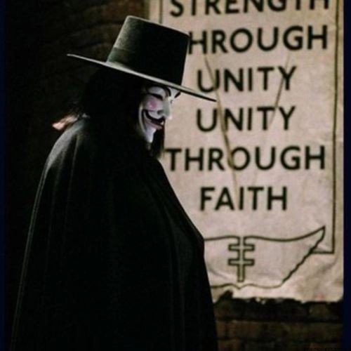 Maska Anonymous Guy Fawkes V for Vendetta