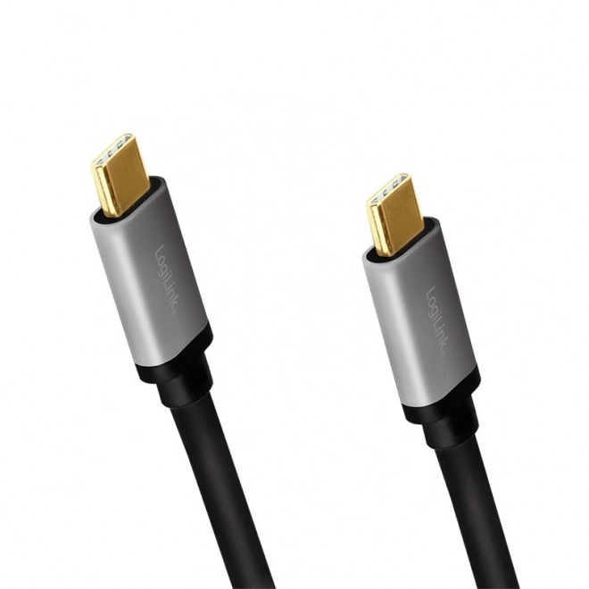 USB-C M/M, PD, hliníkový kabel 1,5 m