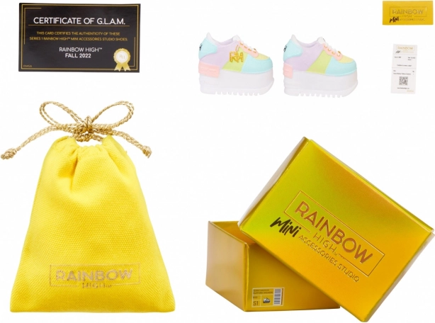 Rainbow High Kolekce Luxusních Bot Display 27 párů
