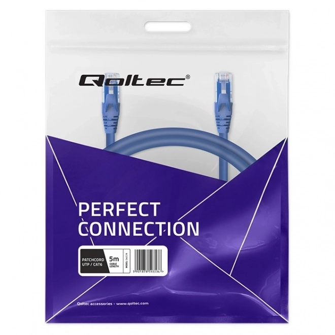 Patch kabel UTP Cat6 2x RJ-45 5m
