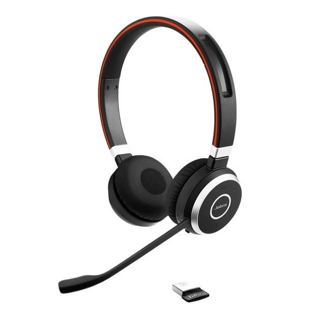 Bezdrátová sluchátka Jabra Evolve s technologií Bluetooth