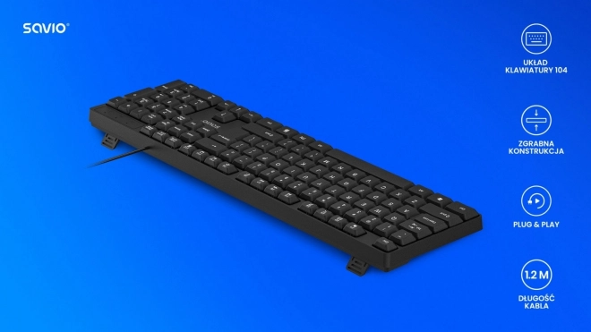 Kabelová klávesnice KB-01
