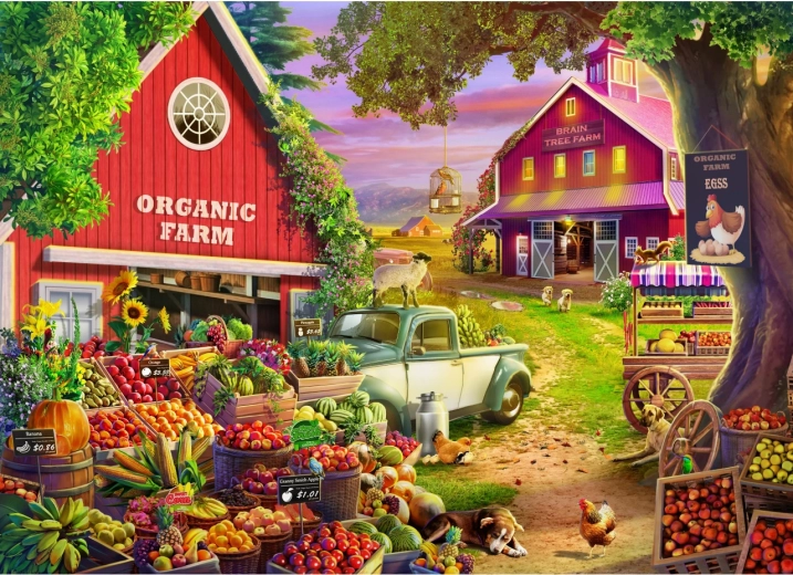 Okouzlující motiv biofarmy