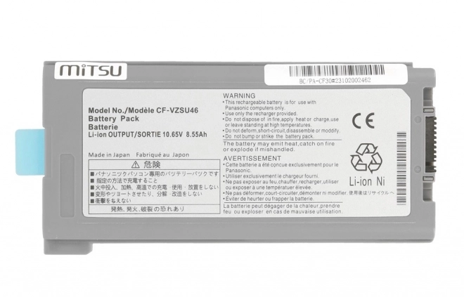 Baterie MITSU pro Panasonic ToughBook