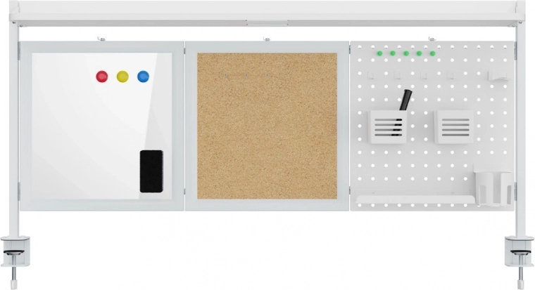 Tři organizační plochy pro maximální přehled